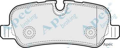 APEC BRAKING pad1469 -  Комплект тормозных колодок, дисковый тормоз